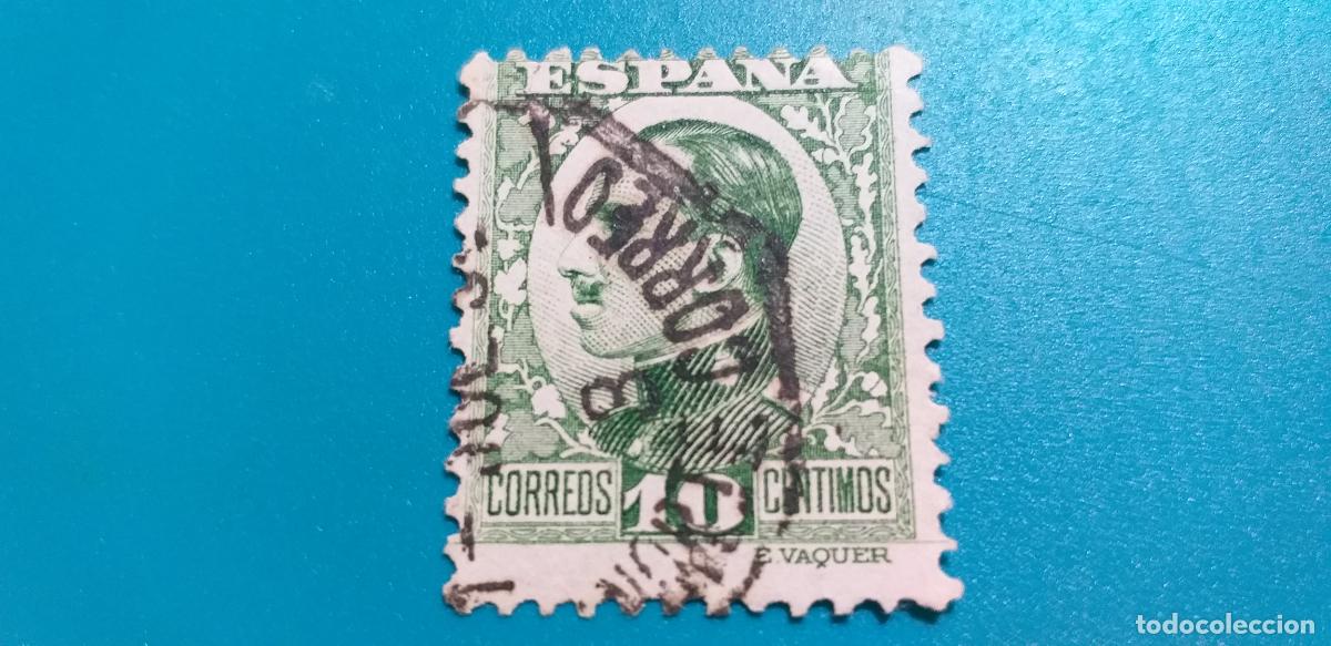 Selos: USADO. A&Ntilde;O 1930-1931. EDIFIL 492. ALFONSO XII. TIPO VAQUER DE PERFIL.