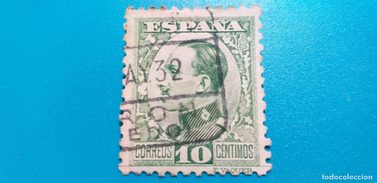 Selos: USADO. A&Ntilde;O 1930-1931. EDIFIL 492. ALFONSO XII. TIPO VAQUER DE PERFIL.