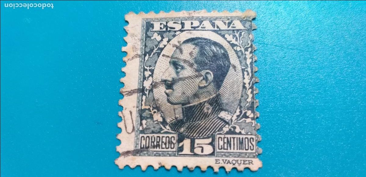 Selos: USADO. A&Ntilde;O 1930-1931. EDIFIL 493. ALFONSO XII. TIPO VAQUER DE PERFIL.