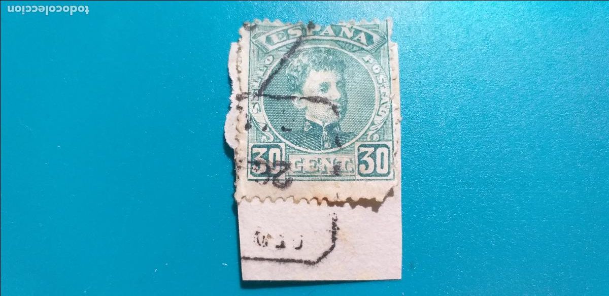 Selos: Usado. A&ntilde;o 1901. EDIFIL 249. Alfonso XIII. Tipo cadete.