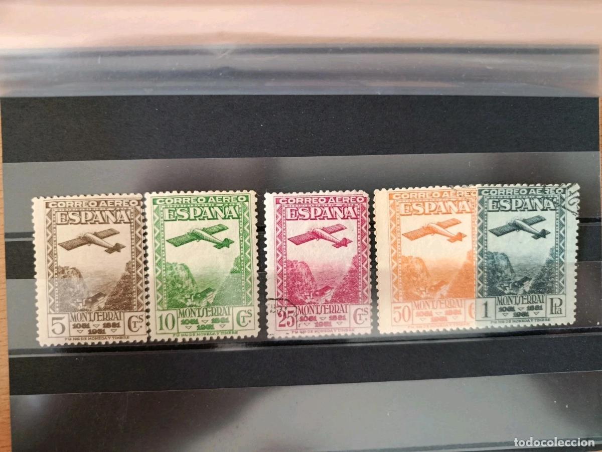 Sellos: Sellos Espa&ntilde;a 1931 650/654 Monasterio Montserrat
