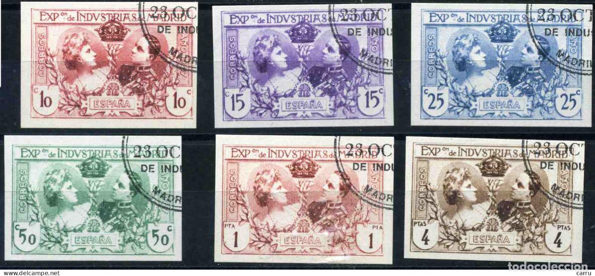 Sellos: Espa&ntilde;a 1907 - Exposici&oacute;n de industrias de Madrid - Reproducciones