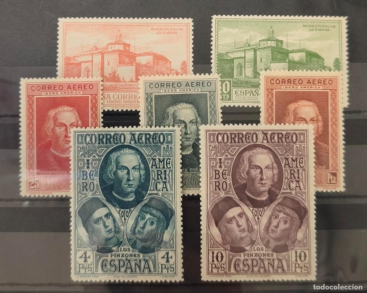 Sellos: ESPA&Ntilde;A. EDIFIL 559/565 ** DESCUBRIMIENTO DE AMERICA&rdquo;. VALOR CAT&Aacute;LOGO EDIFIL 35 &euro;