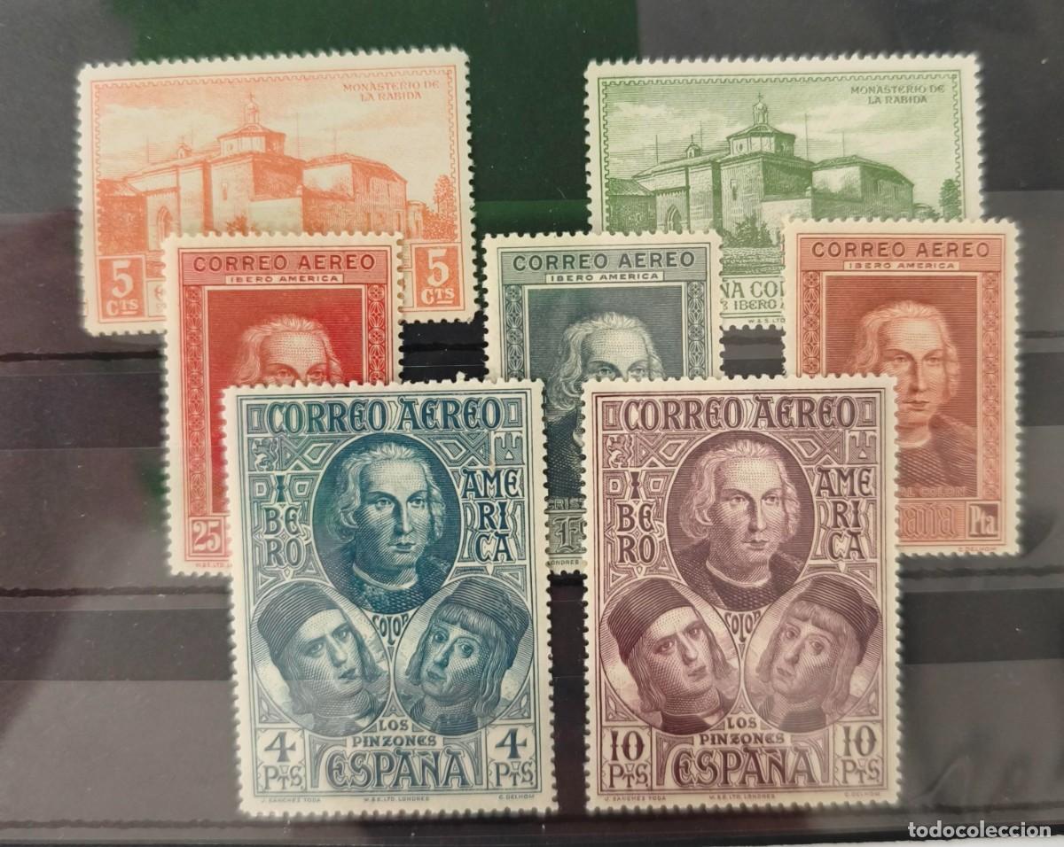 Sellos: ESPA&Ntilde;A. EDIFIL 559/565 ** DESCUBRIMIENTO DE AMERICA. CAT&Aacute;LOGO 35 &euro;