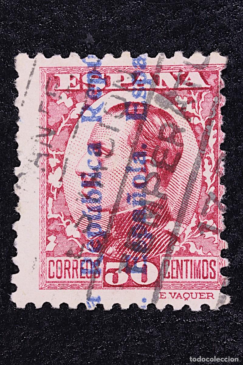Sellos: Sello Postal. 1931. Espa&ntilde;a. 30 C&eacute;ntimos. Usado. Postage Stamp. 1931. Spain. 30 Cents. Used.