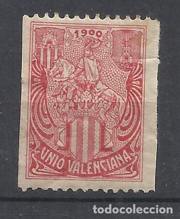 Sellos: UNIO VALENCIANA 1900 NUEVO*