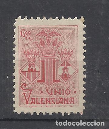 Sellos: UNIO VALENCIANA 1899 NUEVO(*)