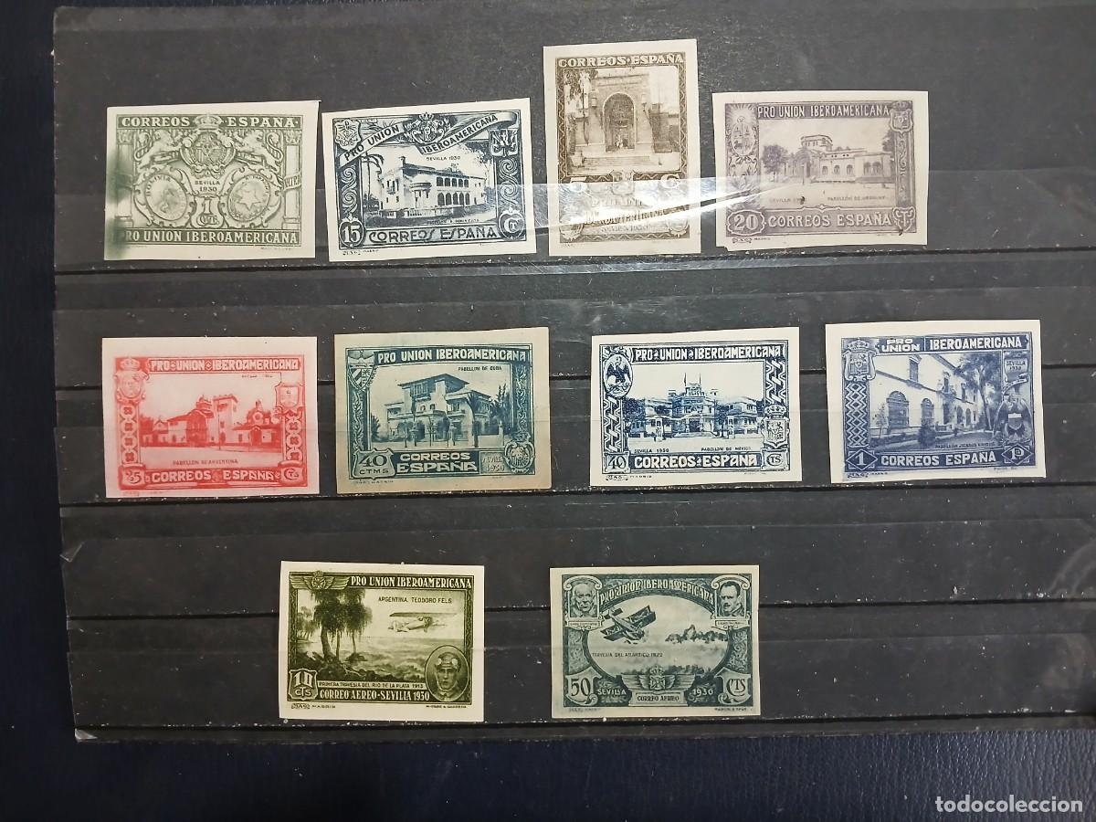 Sellos: A&Ntilde;O 1930 PRO UNION IBEROAMERICANA SIN DENTAR VALOR CATALOGO 54.90 EUROS