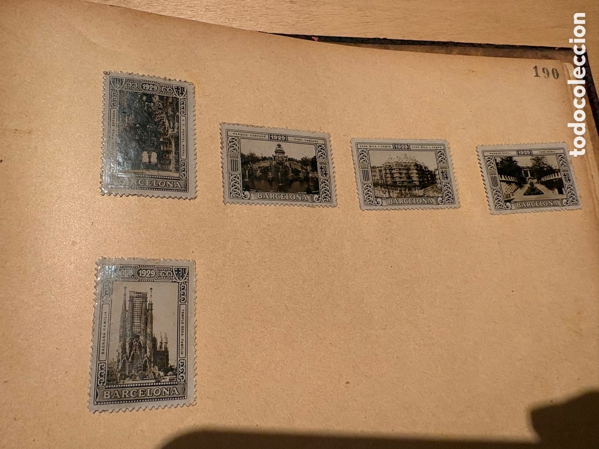Sellos: Colecci&oacute;n de sellos de la Exposici&oacute;n Internacional de Barcelona 1929