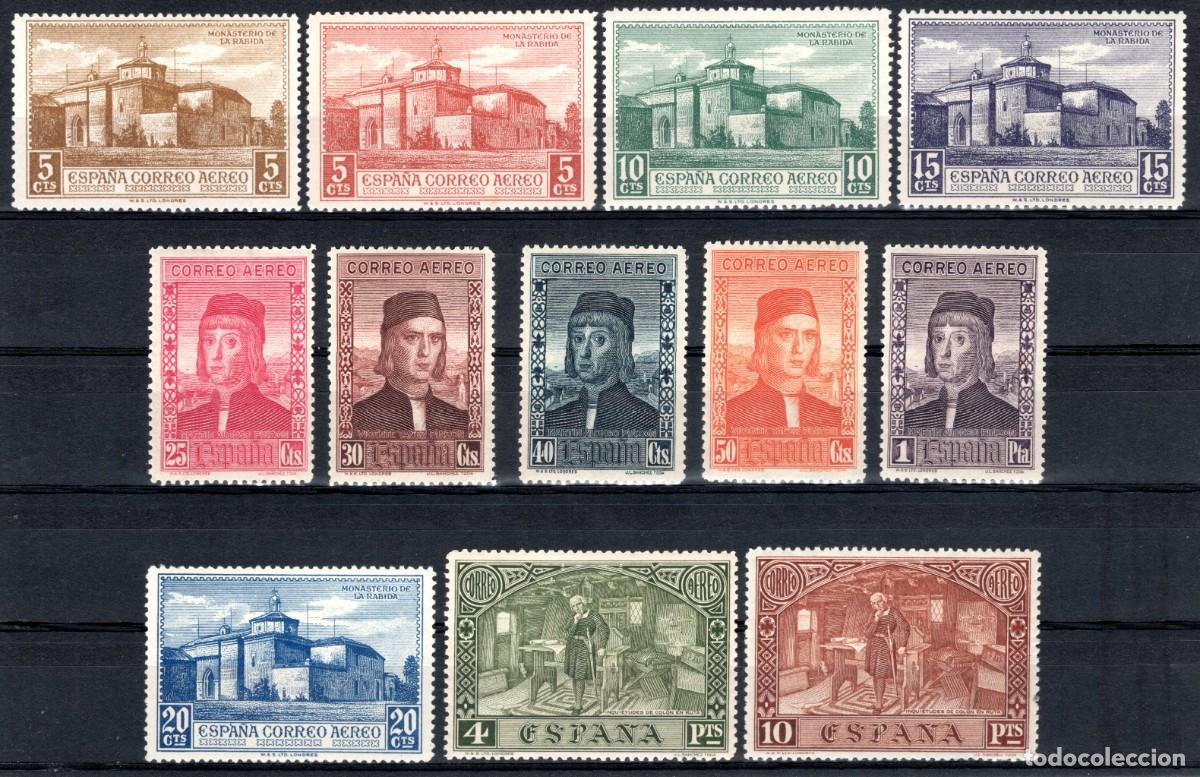 Sellos: EDIFIL 547-558 DESCUBRIMIENTO DE AM&Eacute;RICA 1930 (SERIE COMPLETA). VALOR CAT&Aacute;LOGO: 53 &euro;. MNH **