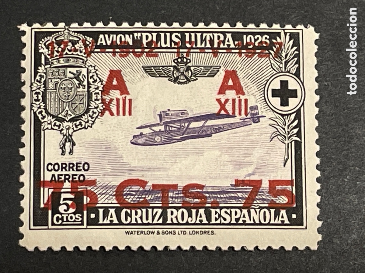 Sellos: Edifil 388 XXV aniversario jura Alfonso XIII, nuevo sin fijasellos