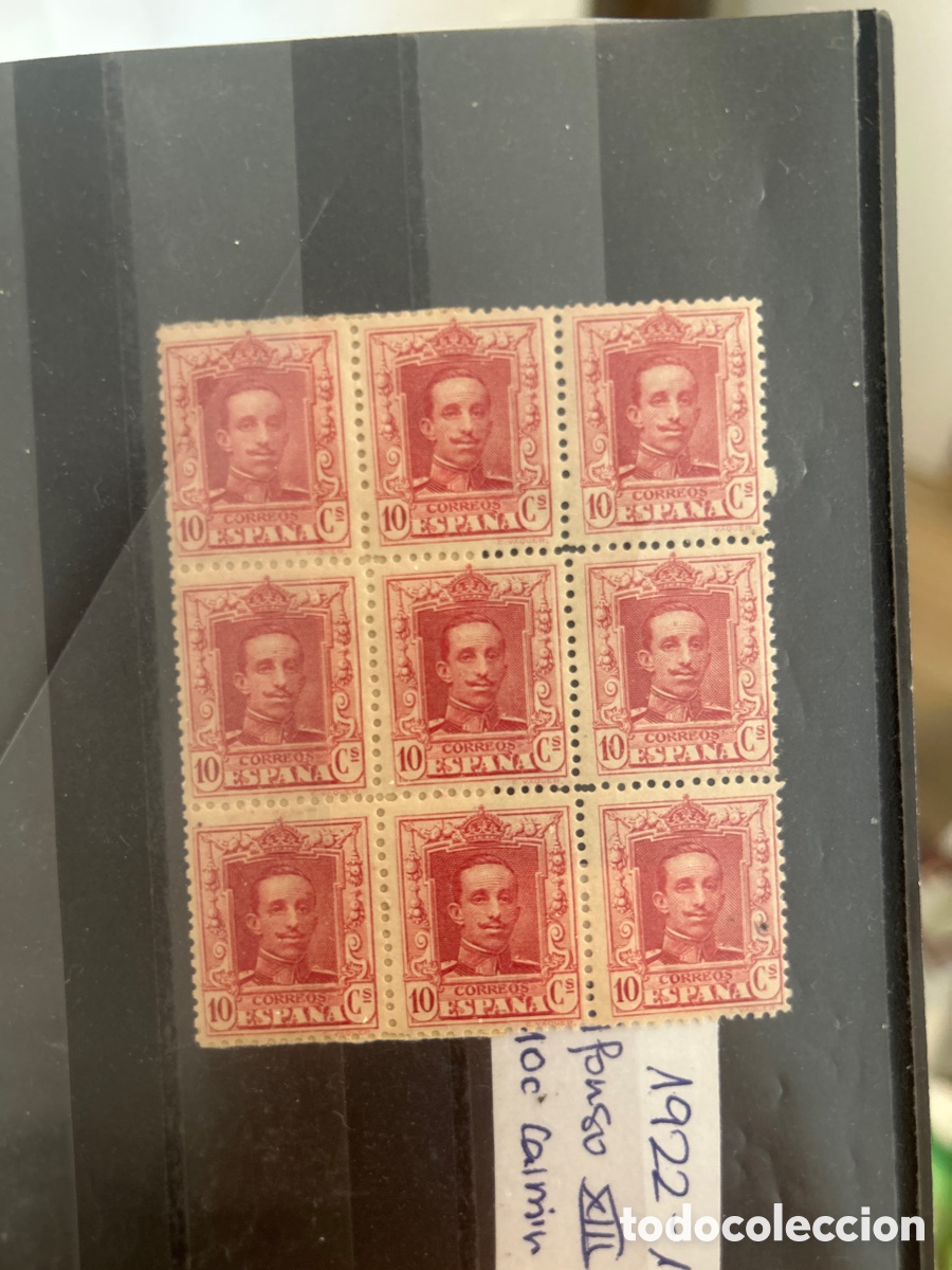 Sellos: Sello 10 c&eacute;ntimos Alfonso XIII