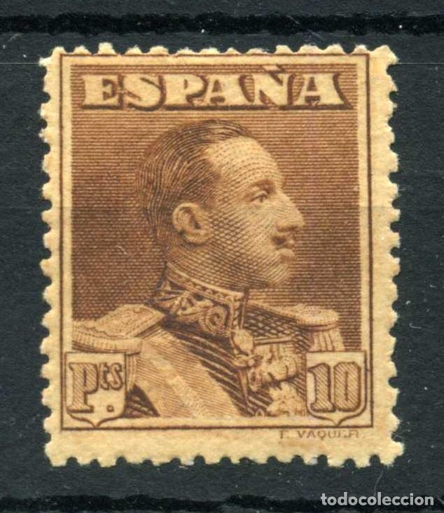 Sellos: XS- 1922-1930 Alfonso XIII 10 pesetas Edifil 323 Nuevo