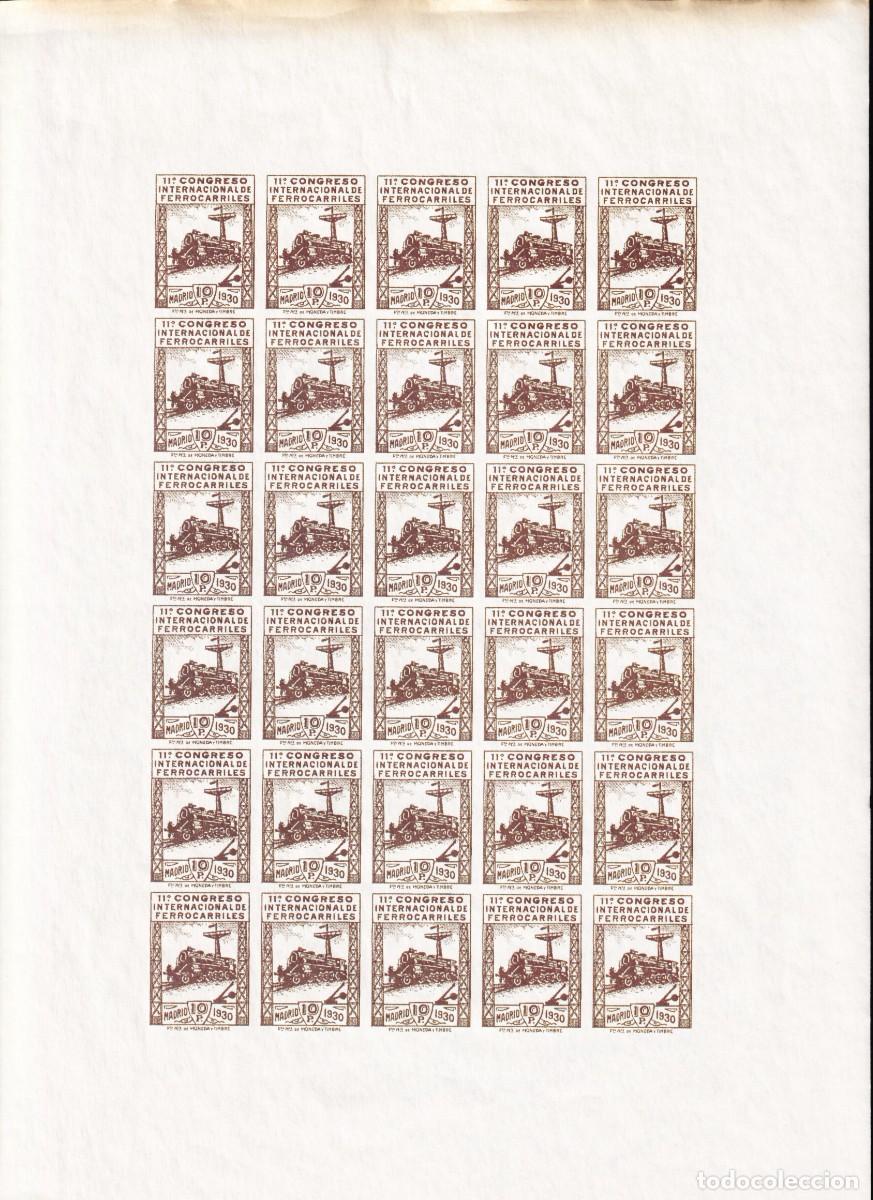 Sellos: ESPA&Ntilde;A, 1930 EDIFIL N&ordm; 481 /**/, 10 pts, [Ensayo de Color / Plancha de Reimpresi&oacute;n. SIN DENTAR.]