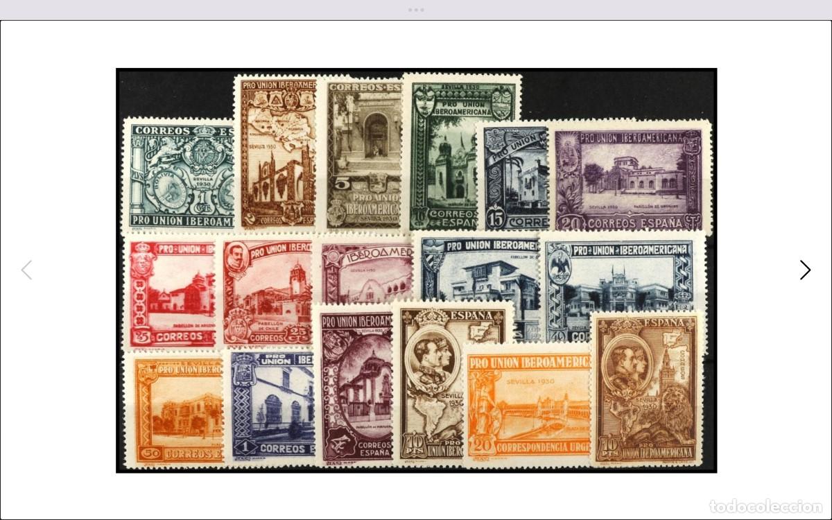 Sellos: ESPA&Ntilde;A - 1930 - ALFONSO XIII - EDIFIL 566/582 - SERIE COMPLETA - MH* - NUEVOS - VALOR CATALOGO 203&euro;
