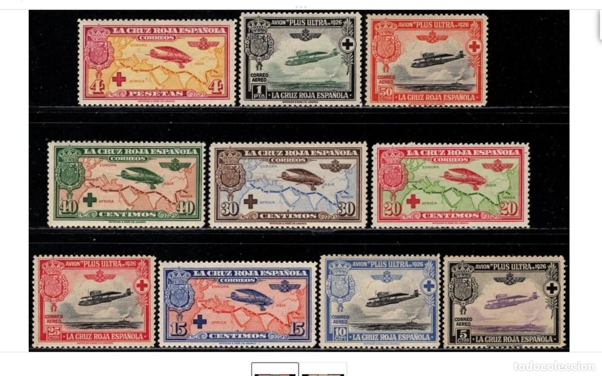 Sellos: ESPA&Ntilde;A - 1926 - ALFONSO XIII - EDIFIL 339/348 - SERIE COMPLETA - MNH** - NUEVOS - V.CAT. 310&euro;