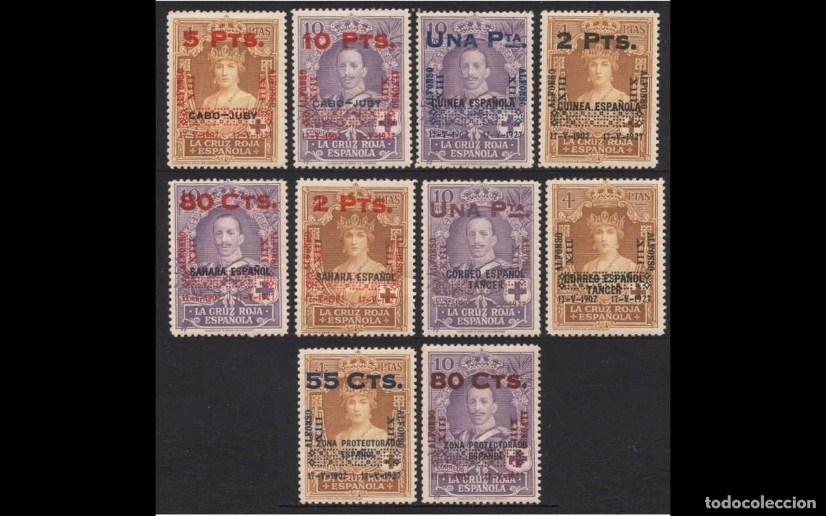 Sellos: ESPA&Ntilde;A - 1927 - ALFONSO XIII - EDIFIL 392/401 - SERIE COMPLETA - MNH** - NUEVOS.