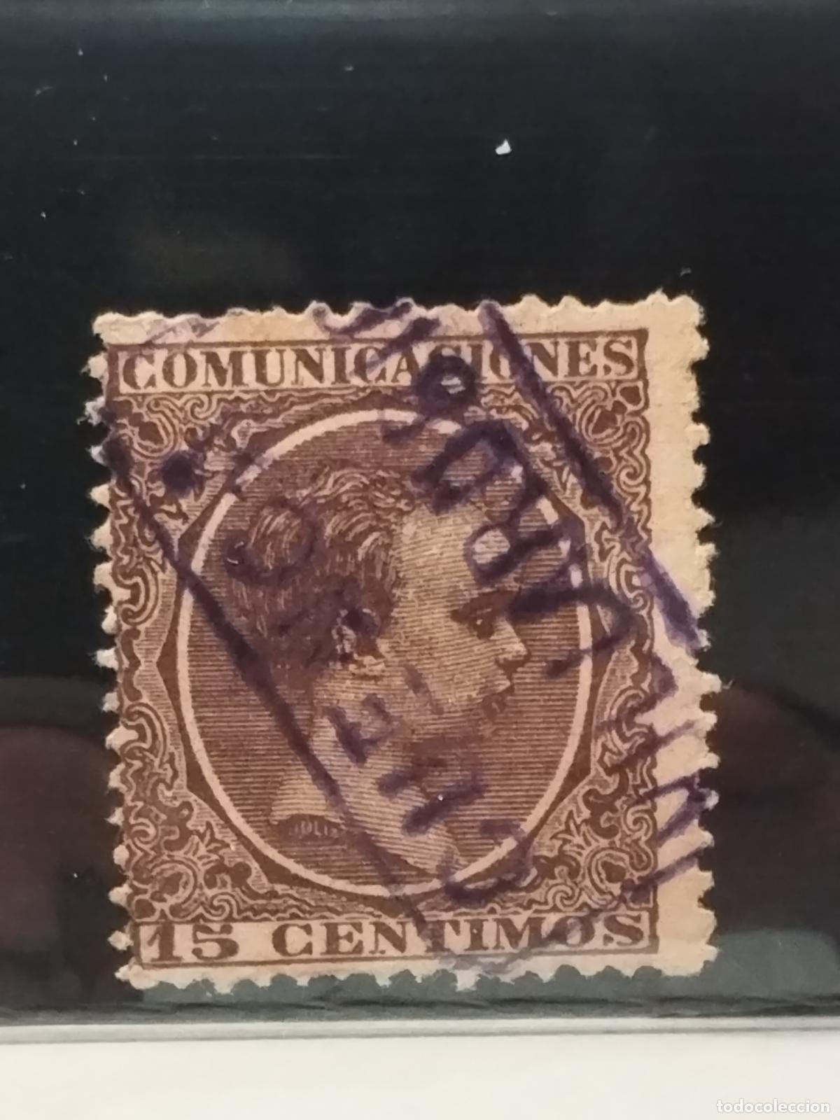 Sellos: JT - ESPA&Ntilde;A - EDIFIL 219. CARTERIA DE VILLARRUBIO. CUENCA. MUY BONITA