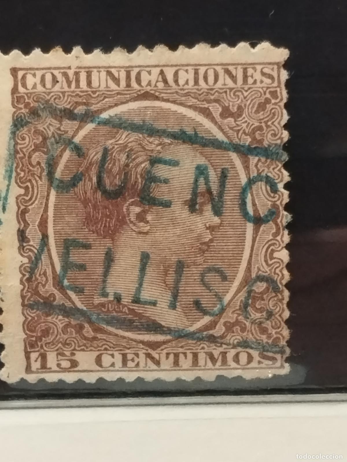 Francobolli: JT - ESPA&Ntilde;A - EDIFIL 219. CARTERIA DE VELLISCA. CUENCA. MUY BONITA