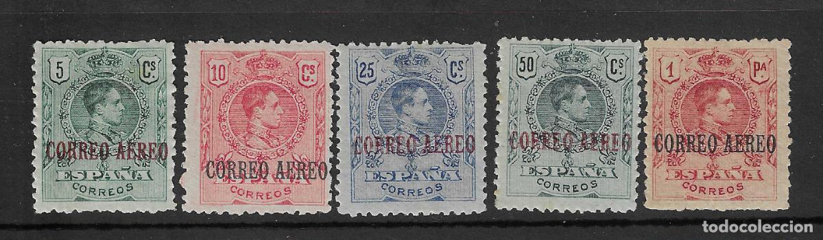 Timbres: 1920 ALFONSO XIII HABILITADO EDIFIL 292/6** SIN FIJASELLOS BIEN CENTRADOS VALOR 220 &euro;
