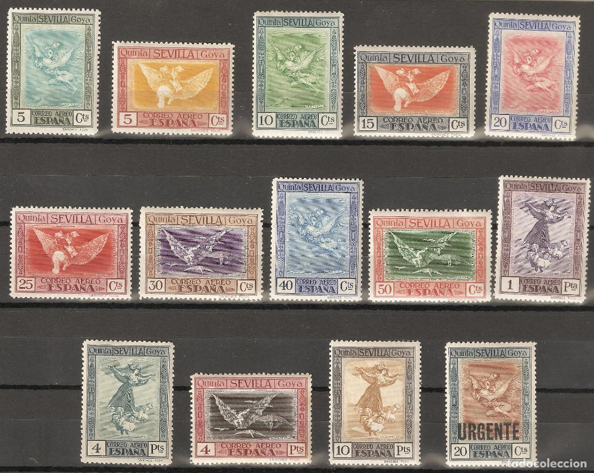Francobolli: 1930 QUINTA DE GOYA EDIFIL 517/0* CON FIJASELLOS