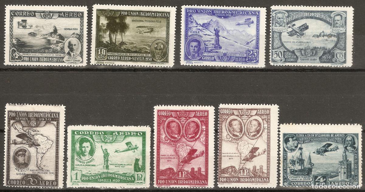 Stamps: 1930 PRO UNION IBEROAMERICANA EDIFIL 583/1** SIN FIJASELLOS
