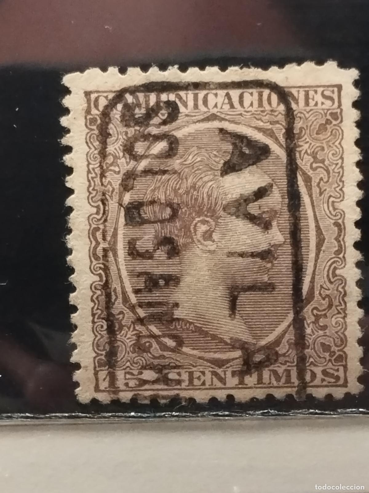 Francobolli: JT - ESPA&Ntilde;A - EDIFIL 219. CARTERIA DE SOLOSANCHO. AVILA. MUY BONITA Y RARA.
