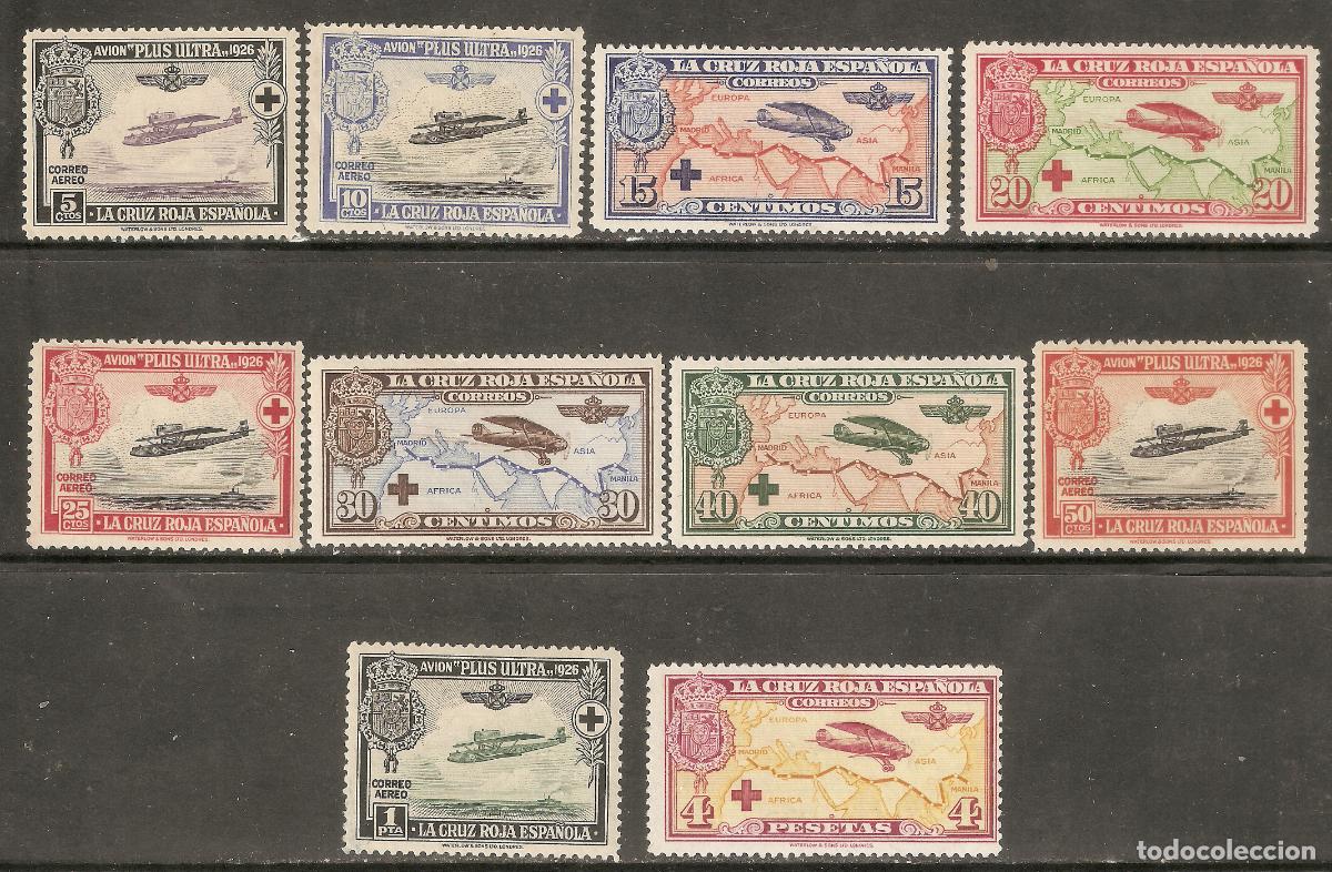 Stamps: 1926 CRUZ ROJA EDIFIL 339/348** NUEVOS SIN FIJASELLOS