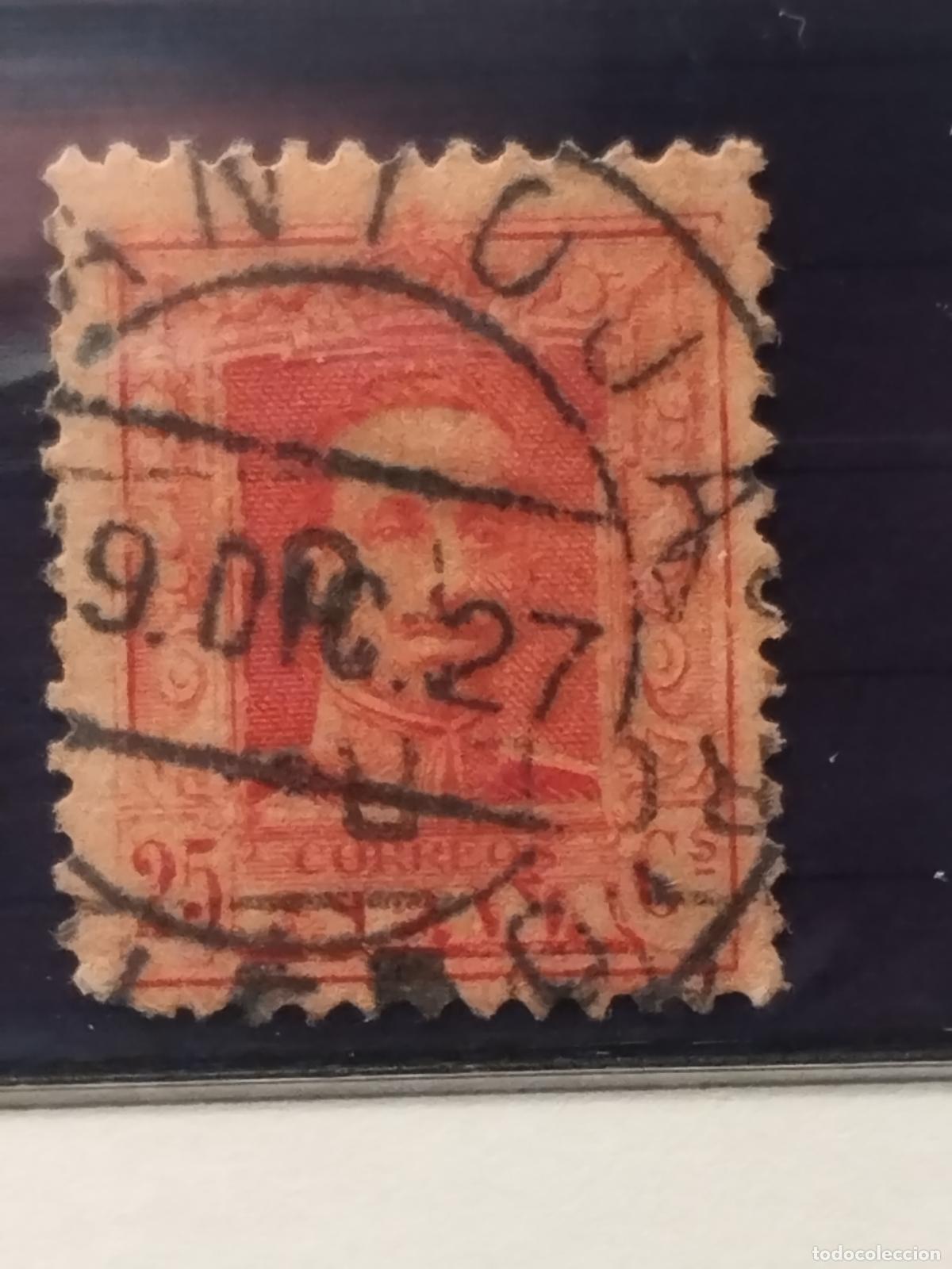 Francobolli: JT - ESPA&Ntilde;A - EDIFIL 317. FECHADOR NEGRO DE PANTOJA. TOLEDO. MUY BONITO
