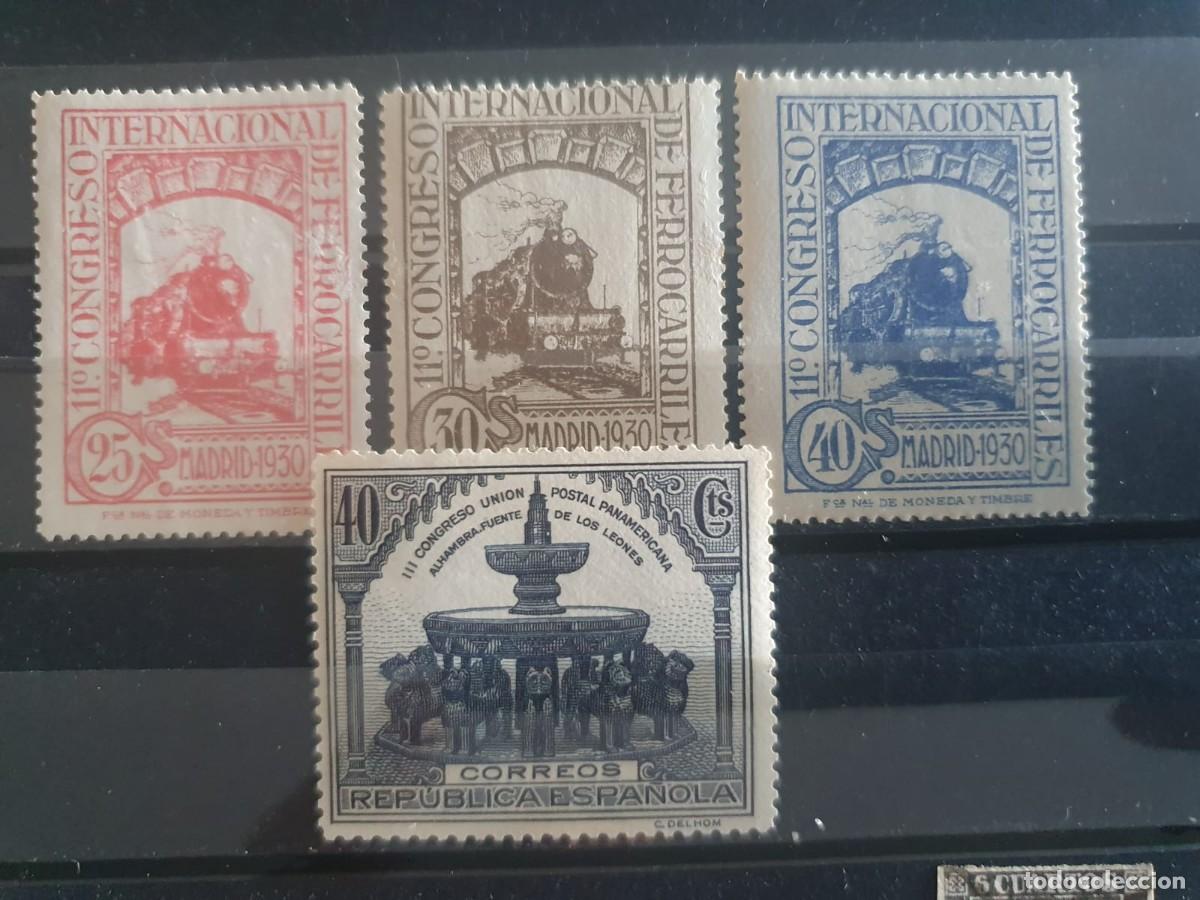 Francobolli: LOTE SELLOS NUEVOS ** ESPA&Ntilde;A FERROCARRILES ESPA&Ntilde;A 1930