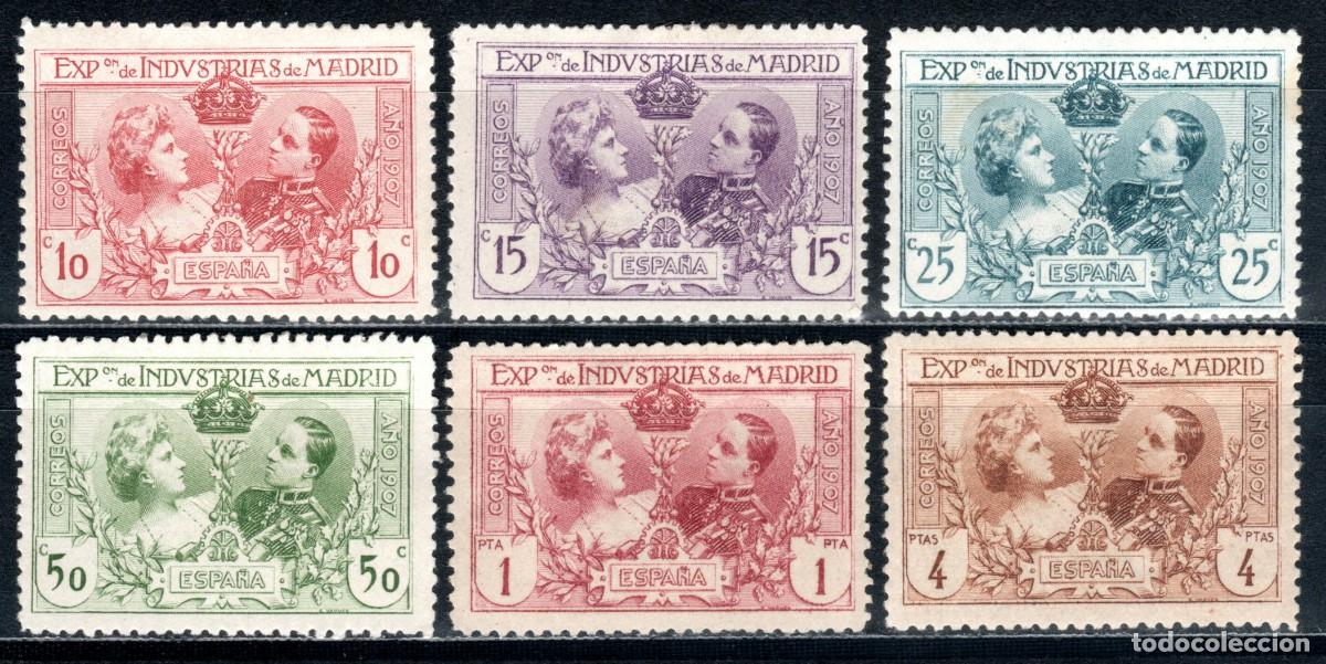 Stamps: EDIFIL SR1-SR6 EXPOSICI&Oacute;N DE INDUSTRIAS DE MADRID 190 (SERIE COMPLETA) . VALOR CAT&Aacute;LOGO: 80 &euro;. MH *