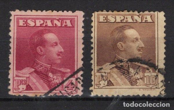 Sellos: PC541 Sellos Espa&ntilde;a a&ntilde;o 1922/30 EDIFIL 322/323&ordm; valores clave en usado v.c. 29 &euro;