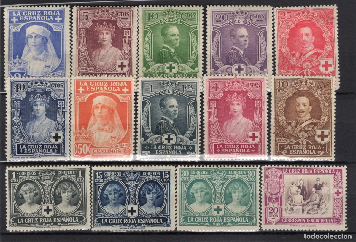 Briefmarken: PC544 Sellos Espa&ntilde;a a&ntilde;o 1926 EDIFIL 325/338* sellos originales en NUEVO v.c. 160 &euro;
