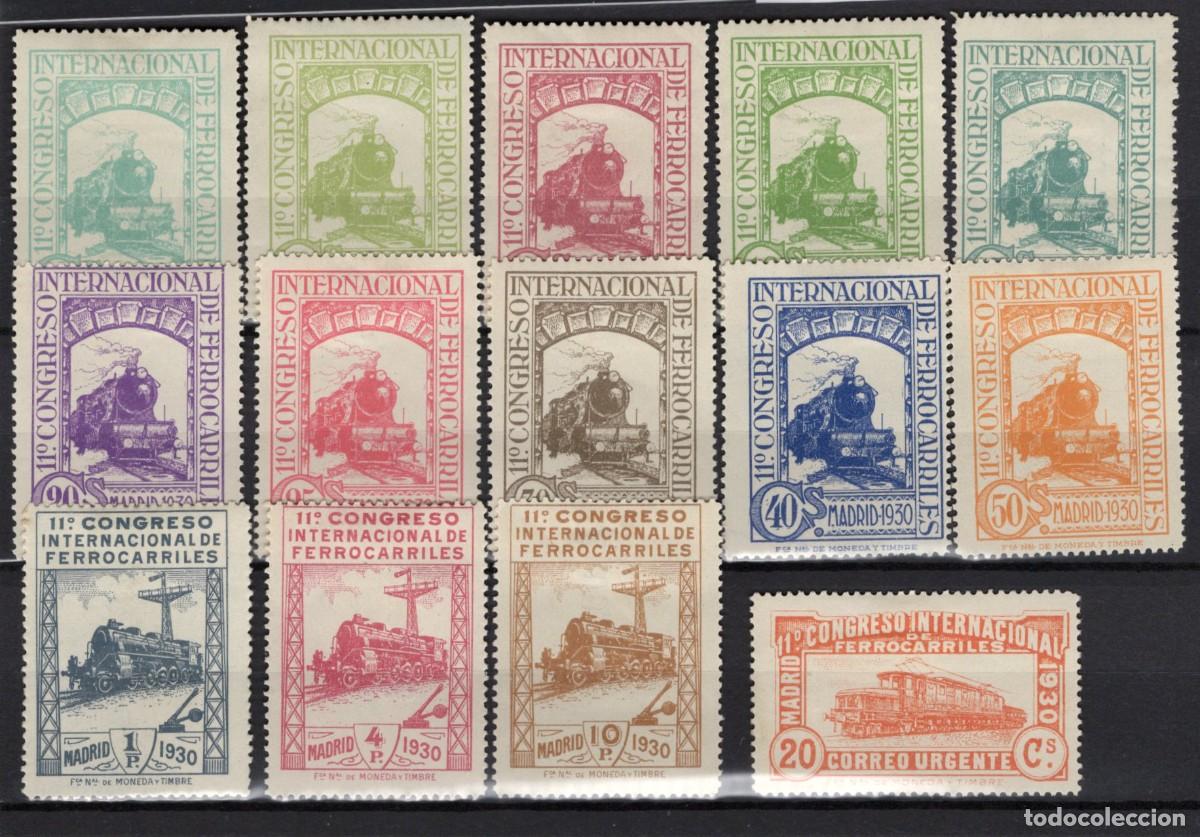 Stamps: PC556 Sellos Espa&ntilde;a a&ntilde;o 1930 EDIFIL 469/482* sellos originales en NUEVO v.c. 750 &euro;
