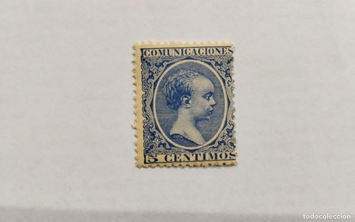 Selos: ESPA&Ntilde;A - 1889 - ALFONSO XIII - EDIFIL 215 - MNH** - NUEVO.