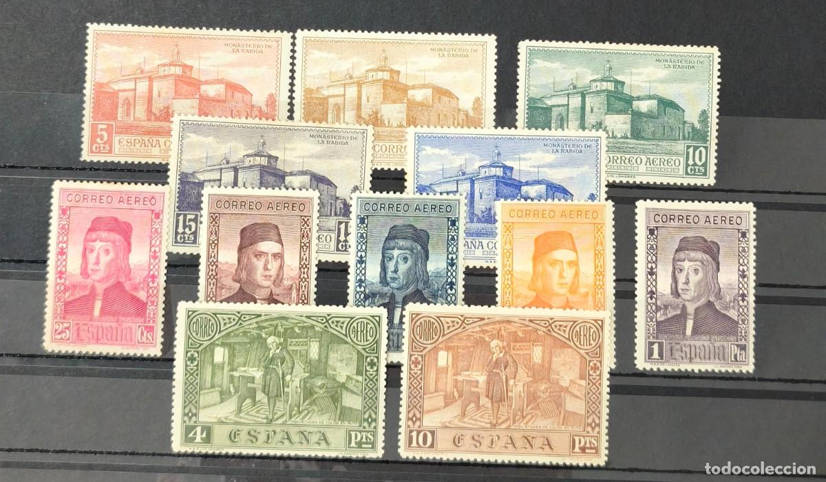 Sellos: ESPA&Ntilde;A.EDIFIL 547/58 */(*) DESCUBRIMIENTO DE AMERICA. CAT&Aacute;LOGO 30&euro;