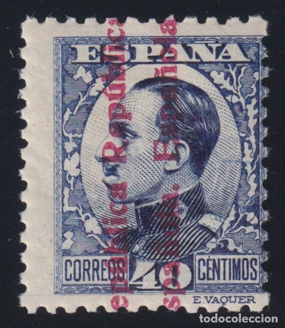Sellos: ESPA&Ntilde;A - ALFONSO XIII ** NE 25 NO EXPENDIDO II REP&Uacute;BLICA - A&Ntilde;O 1931 - MHH - LUJO