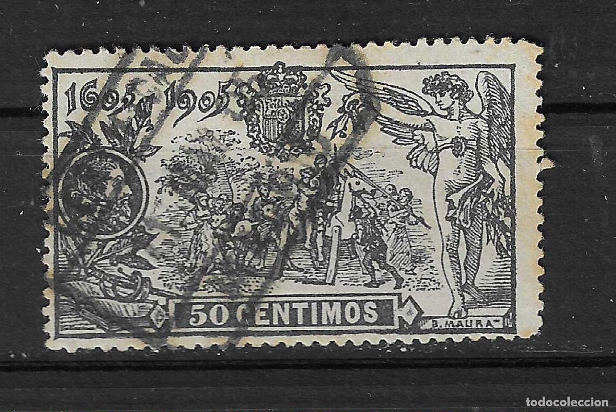 Sellos: 1905 QUIJOTE EDIFIL 263&ordm; USADO