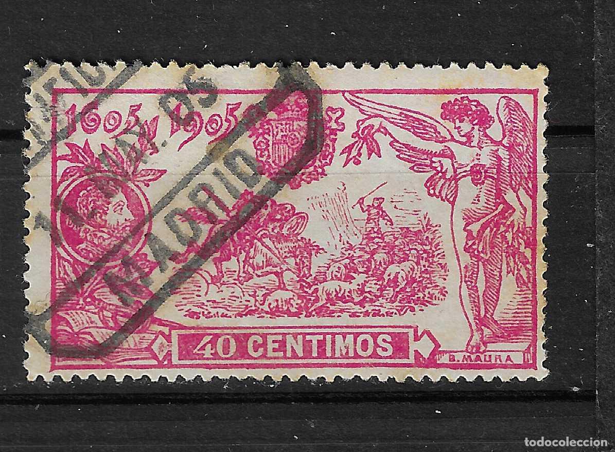 Sellos: 1905 QUIJOTE EDIFIL 262&ordm; USADO