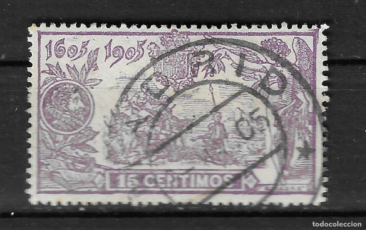 Sellos: 1905 QUIJOTE EDIFIL 259&ordm; USADO