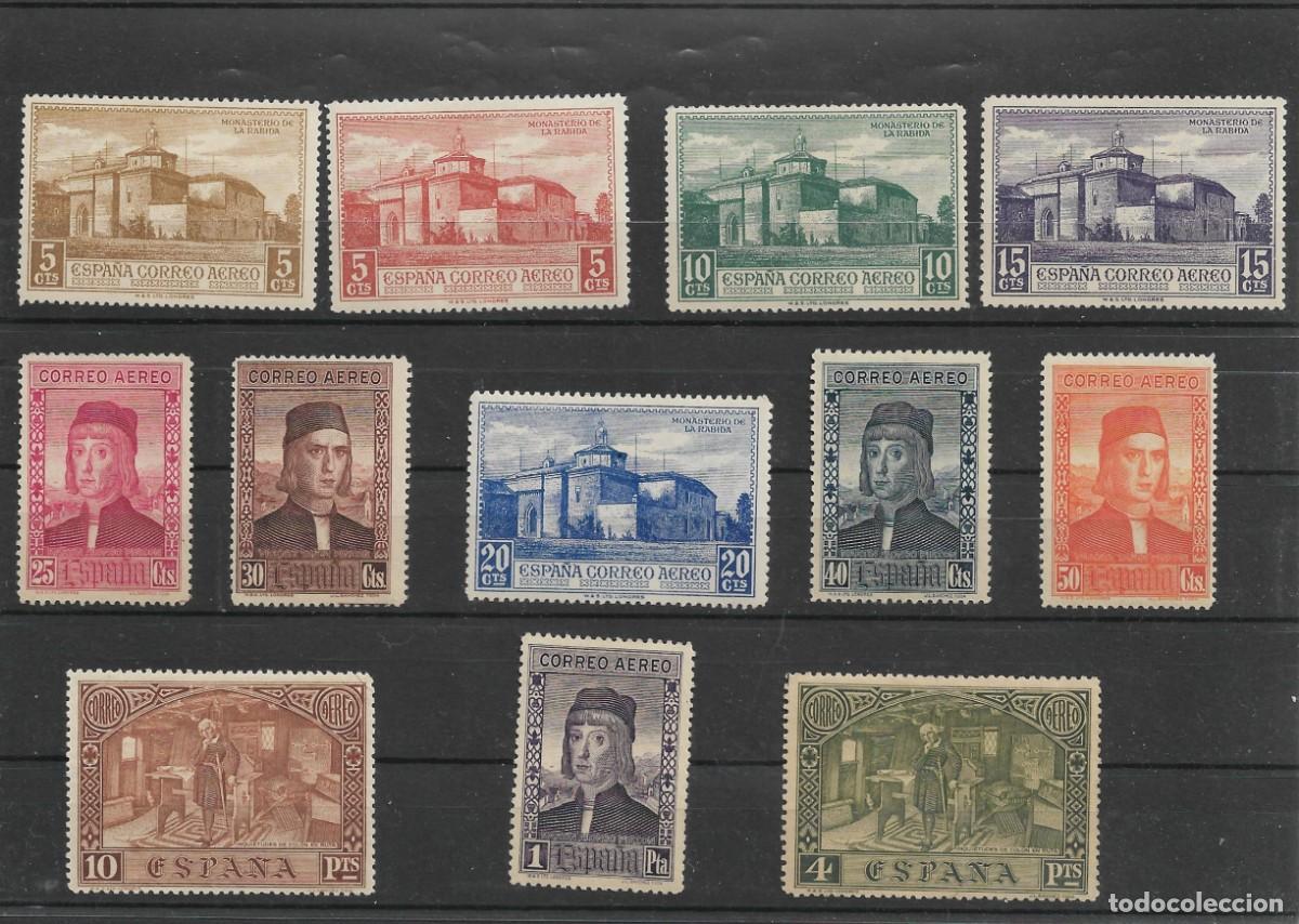 Sellos: Sellos de Espa&ntilde;a A&ntilde;o 1930 Descubrimiento de Am&eacute;rica Correo A&eacute;reo Sellos nuevos** N&ordm;54758