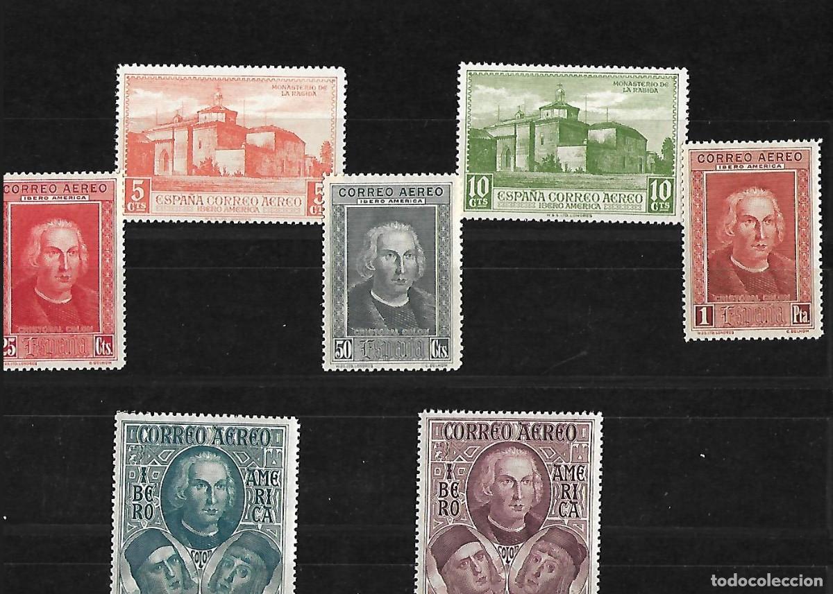 Sellos: Sellos de Espa&ntilde;a A&ntilde;o 1930 Descubrimiento de Am&eacute;rica , Sellos nuevos** Serie completa Edifil 559/65