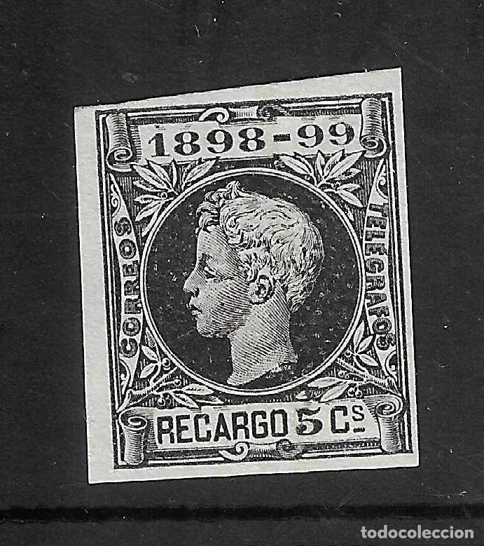 Sellos: 1898 IMPUESTO DE GUERRA EDIFIL 240* SIN DENTAR