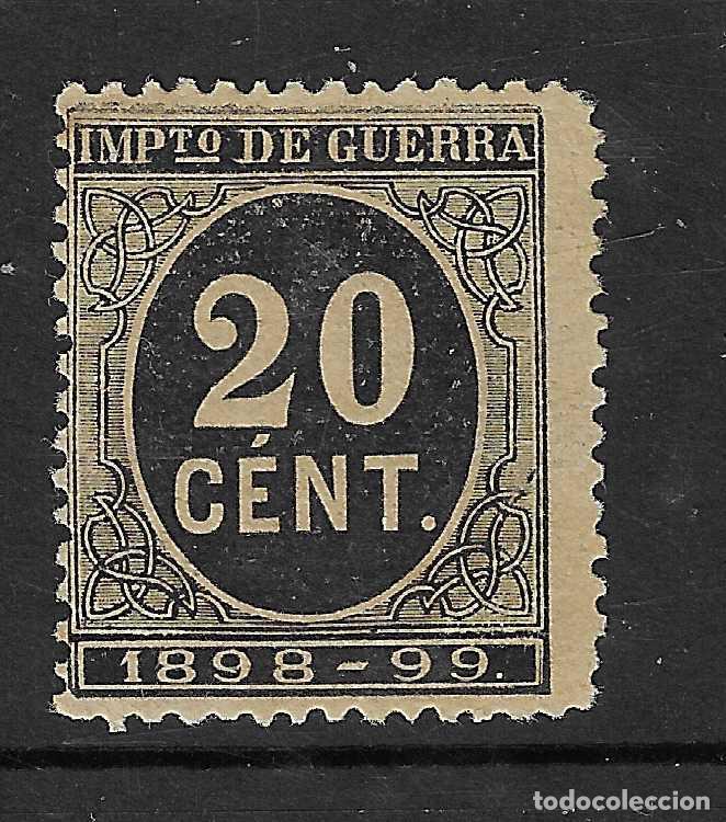 Stamps: 1898 CIFRAS EDIFIL 239* NUEVO