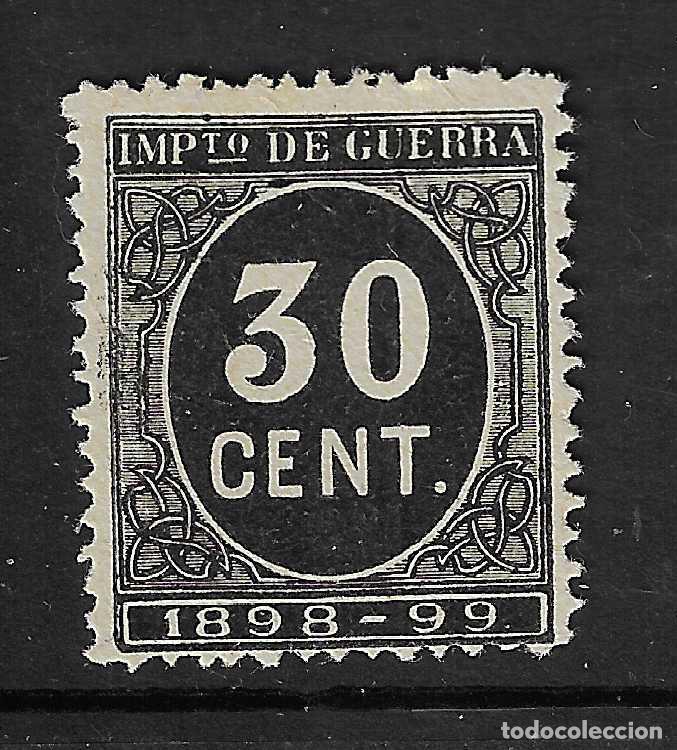 Sellos: 1898 CIFRA NO USADA POSTALMENTE IMPUESTO DE GUERRA