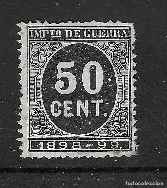 Stamps: 1898 CIFRA NO USADA POSTALMENTE IMPUESTO DE GUERRA