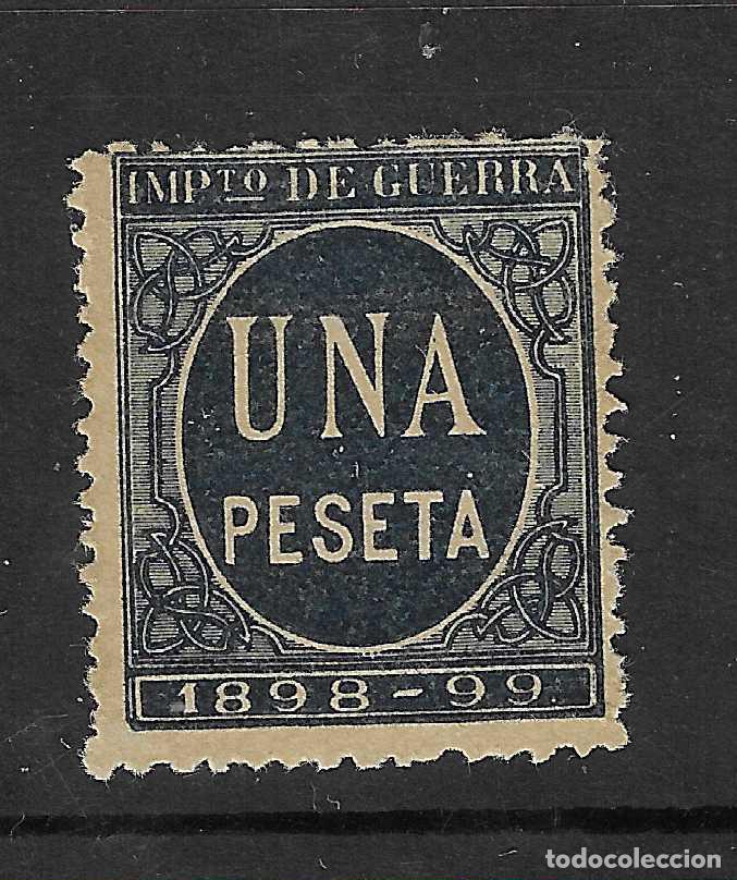 Sellos: 1898 CIFRA NO USADA POSTALMENTE IMPUESTO DE GUERRA