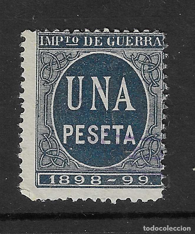 Stamps: 1898 CIFRA NO USADA POSTALMENTE IMPUESTO DE GUERRA