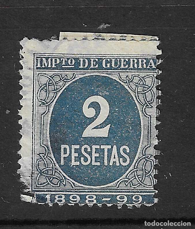 Stamps: 1898 CIFRA NO USADA POSTALMENTE IMPUESTO DE GUERRA