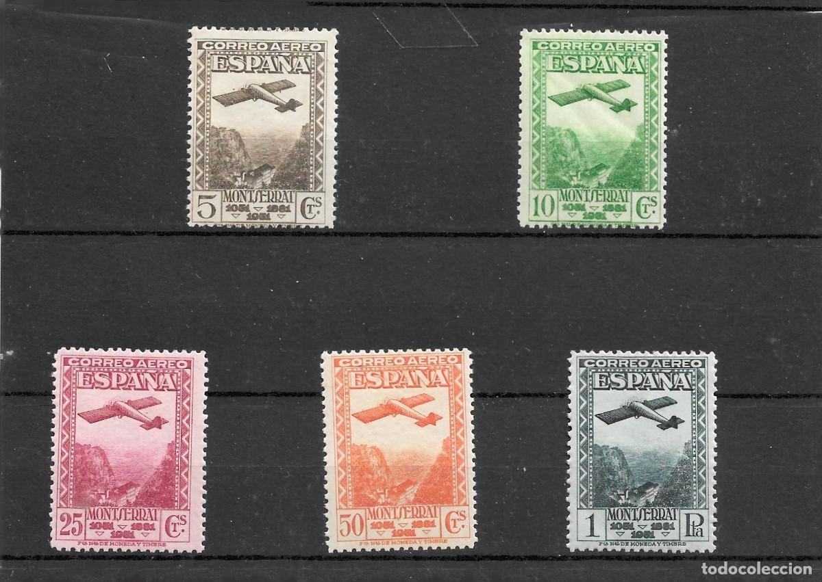 Sellos: Sellos de Espa&ntilde;a A&ntilde;o 1931 IX Centenario Monasterio Monserrat Sellos nuevos**